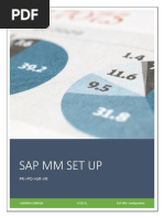 System Set Up For SAP MM