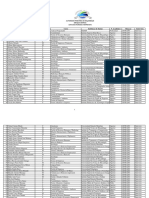 Lista de Apurados A Entrevistas