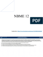 NBME 12 BLOCK 1-4 (No Answers Version)