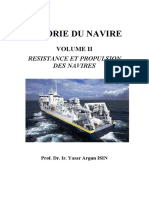Theorie Du Navire Vol. II Resistance Et