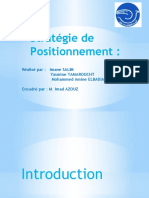 Stratégie de Positionnement