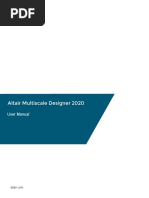 ALTAIR - Multiscale Designer 2020 - User Manual