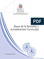 BASESde La Revicion y Actualisacion Curricular