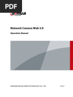 Dahua Network Camera Web5.0_Operation Manual_V1.0.1-Eng