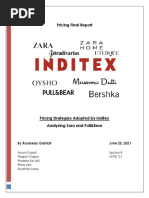 Inditex Pricing Report