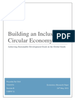 Circular Economy and Sustainable Development Goals