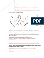 Trabajo mecánico energía potencial gesto técnico