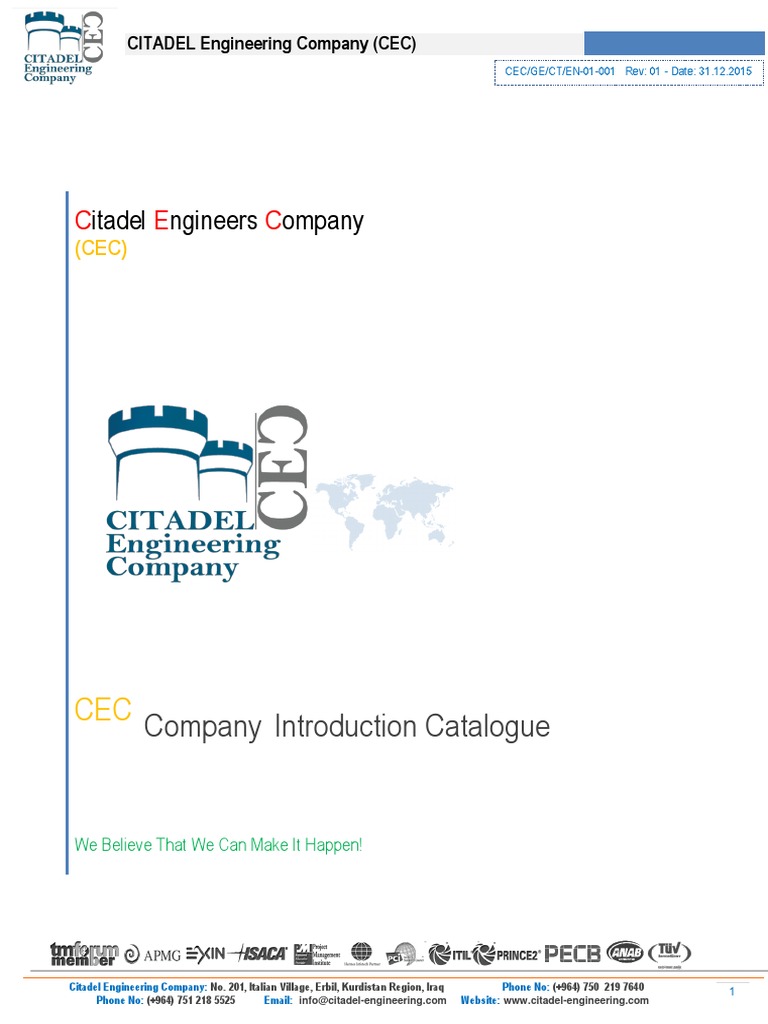 Citadel Engineering Overview | PDF | Nondestructive Testing | Inductor