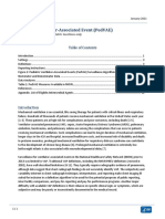 Prevención Neumonia asociada a ventilación.