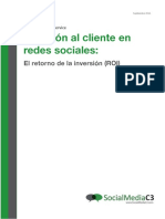 Roi en Social Media (Servicio Al Cliente)