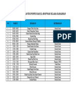 Jadwal Kegiatan Santri Ponpes Dar El