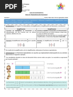 Clase 23 Equivalencia de Fracciones 5 Basico AC