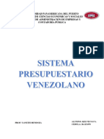 Sistema Presupuestario Venezolano