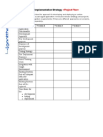 Custom Application Implementation Strategy