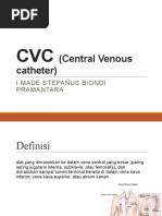 CVC Medis: Tujuan, Teknik, dan Risiko | PDF