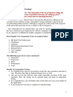 Comparison of Actual Outcomes To Predicted Outcomes, The Setting Up of Test Preconditions, and Other Test Control and Test Reporting Functions. "