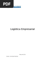 Trabalho de Logística Empresarial