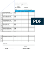 Listado de Asistencia de Participantes