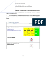 Practica 4. Movimientos Rectilineos