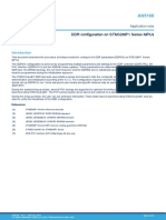 DDR Configuration On Stm32Mp1 Series Mpus: Application Note