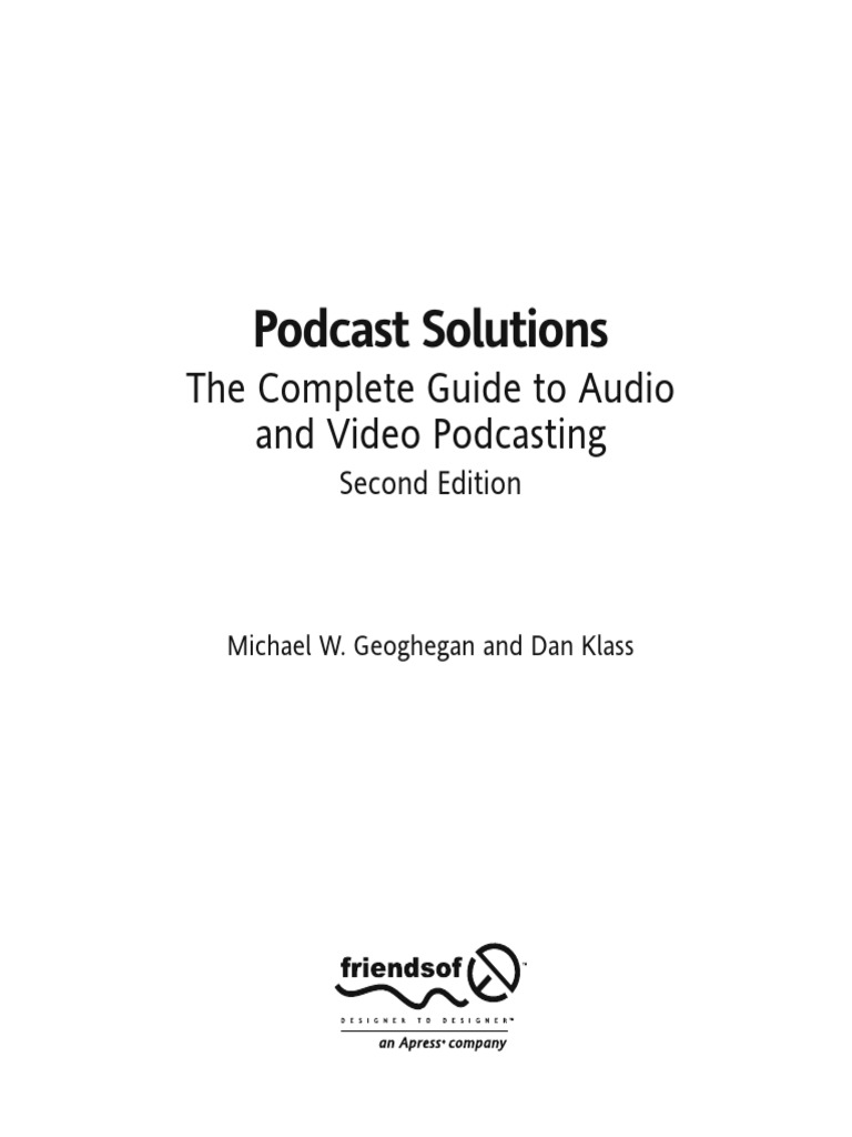 Michael Geoghegan, Dan Klass - Podcast Solutions