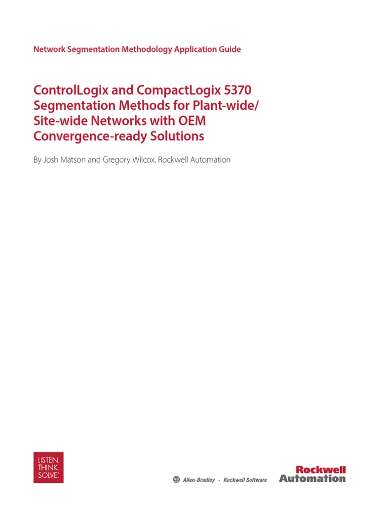 Network Segmentation Methodology Application Guide | PDF | Computer ...