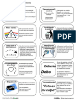 Estilos de Pensamiento Distorsionados