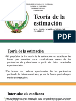 Teoría de La Estimación IC Proporcion