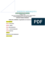 Clase de Pre Matematica de Jardin Del 18 Al 21 de Mayo