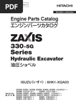 ZX330 5G - 6HK1 XQA03 8 Part Catalog Engine