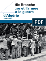 La Torture Et Larmée Pendant La Guerre Dalgérie - Raphaëlle Branche