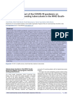 Mitigating The Impact of The COVID-19 Pandemic On Progress Towards Ending Tuberculosis in The WHO South-East Asia Region