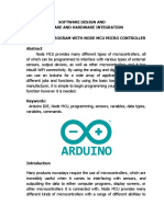 Arduino - SOFTWARE DESIGN