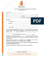 Autorización de Promocion Renta Innovacion Inmobiliaria