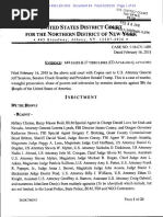 Northern New York District Court Clinton Indictment