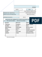 Formato de Informe Matematica 2021