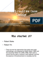 Qualitative Case Study Methodology