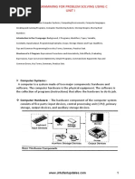 PPS Using C R20 - UNIT-1