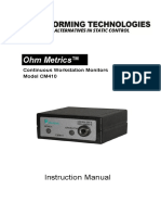 Ohm Metrics™: Instruction Manual