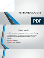 Verb and Adverb