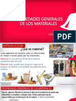 Clase 2 PROPIEDADES GENERALES DE LOS MATERIALES