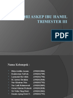 Askep Ibu Hamil Trimester III