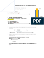 Calculo Doscificacion de Lechada Inyectada en El Pozo de Inclinometro #02