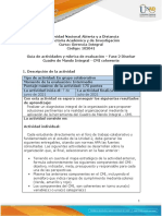 Guía de Actividades y Rúbrica de Evaluación - Unidad 2 - Fase 2 - Diseñar Cuadro de Mando Integral - CMI Coherente