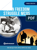 500 Freedom Struggle MCQ