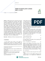 Active Stabilization Methods of Electric Power Systems With Constant Power Loads: A Review