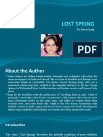 Lost Spring: by Anees Jung