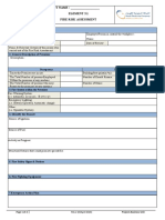 PROJECT NAME: - Element 3.1 Fire Risk Assessment