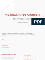 25 Branding Models