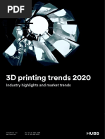 3D Printing Trends Report 2020